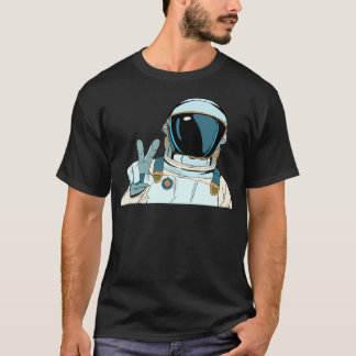 Astronaut Pop Spoof T-shirt