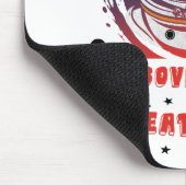 Astronaut Portrait Design - Mouse Pad Muismat (Hoek)