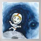 Astronaut Poster (Voorkant)
