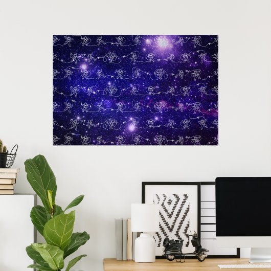 Astronaut Poster (Thuiskantoor)