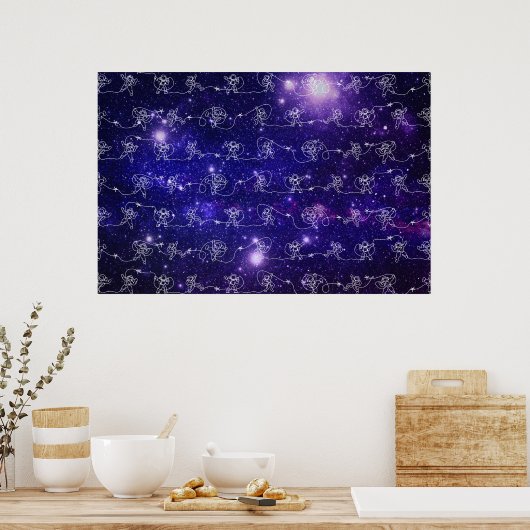 Astronaut Poster (Keuken)