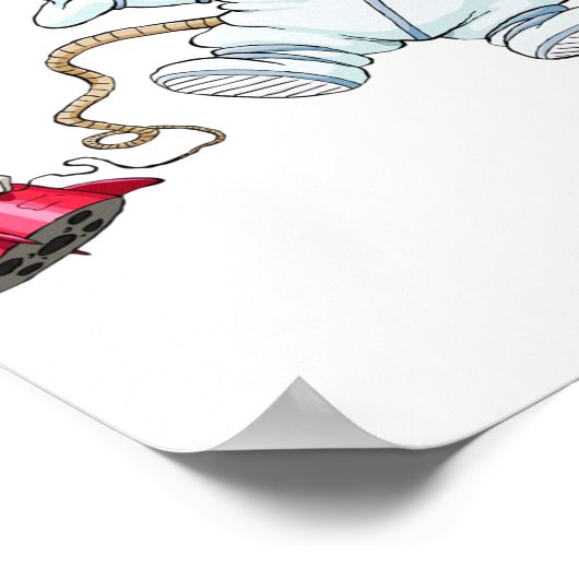 astronaut poster (Hoek)