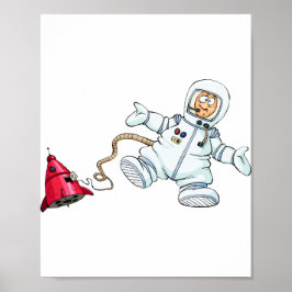 astronaut poster