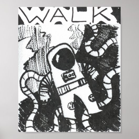 Astronaut Poster (Voorkant)