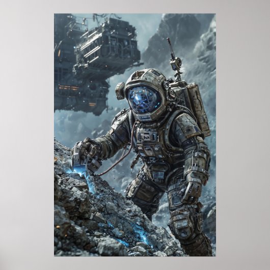 Astronaut Poster (Voorkant)