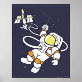 Astronaut Poster (Voorkant)