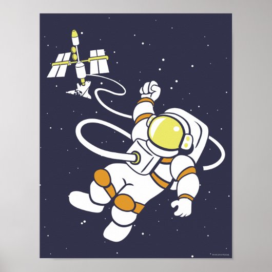 Astronaut Poster (Voorkant)