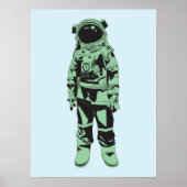  astronaut Poster (Voorkant)