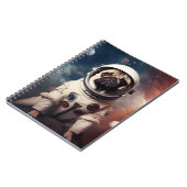 Astronaut Pug Kids School Notitieboek (Linkerzijde)