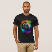 Astronaut Pug T-shirt (Voorkant volledig)