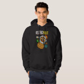 Astronaut Pun Astronut Astronut Peanuts Pu Hoodie (Voorkant volledig)