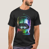 Astronaut Raccoon Space Cat for Men Women Kinder T-shirt (Voorkant)