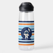 Astronaut Raket Buitenruimte Kinderen Waterfles (Achterkant)