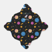 Astronaut reizen Galaxy Verjaardag gunstbox Bedankdoosjes (Uitgevouwen)