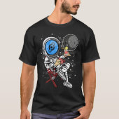 Astronaut Retirement Helium Hnt Coin To The Moon C T-shirt (Voorkant)