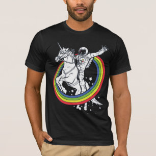 Astronaut Ridder Eenhoorn T-Shirt