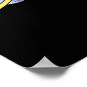 Astronaut Riding T-Rex Dinosaur Astro T-Rex Space Poster (Hoek)