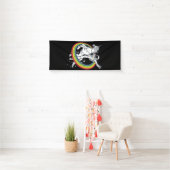 Astronaut Riding Unicorn Spandoek (Insitu)