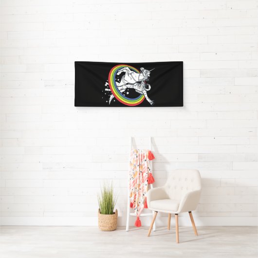 Astronaut Riding Unicorn Spandoek (Insitu)