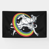 Astronaut Riding Unicorn Spandoek (Horizontaal)