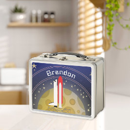 Astronaut Rocket Blast Off Buitenspace personalise