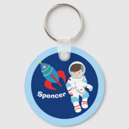 Astronaut Rocket Shiket Buitenspatie Aangepaste Ki Sleutelhanger