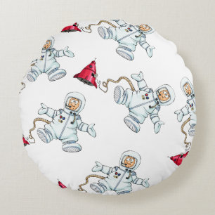 astronaut rond kussen