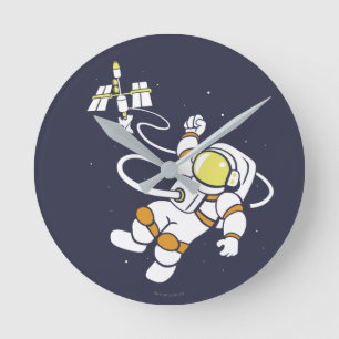 Astronaut Ronde Klok