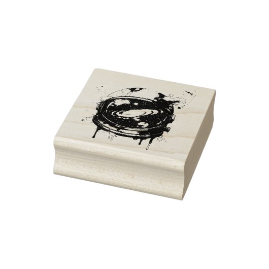 Astronaut Rubberstempel (Stempel)