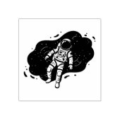 Astronaut Rubberstempel (Afrduk)