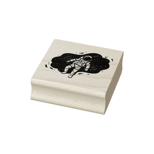 Astronaut Rubberstempel (Stempel)
