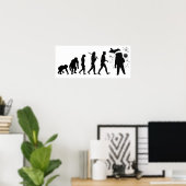 Astronaut Ruimtevaart Cosmonauts cadeaus Poster (Thuiskantoor)