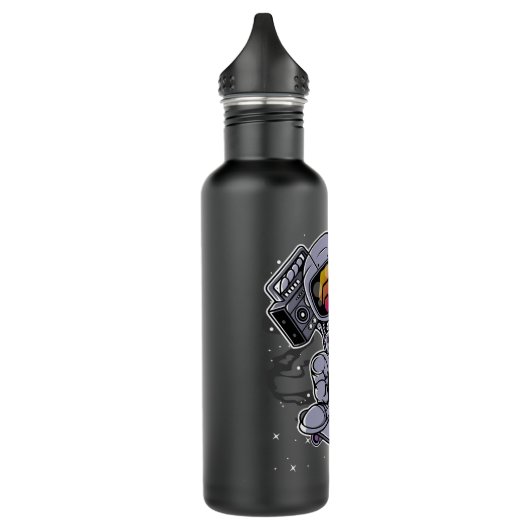 Astronaut Schaats HEX Crypto Coin HODL Token Waterfles (Links)