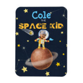👨 🚀 Astronaut schattig Ruimtethema Aangepaste fo Magneet (Verticaal)