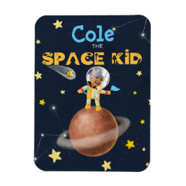 👨 🚀 Astronaut schattig Ruimtethema Aangepaste fo Magneet