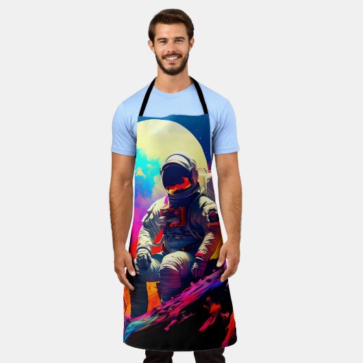 Astronaut Schort (Gedragen)