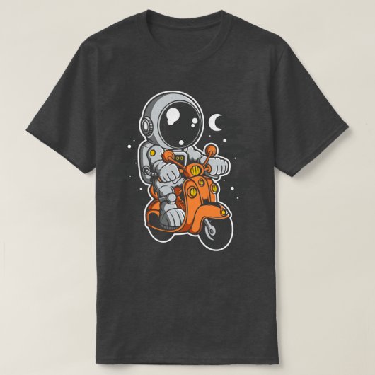 ASTRONAUT SCOOTER 1 T-SHIRT (Design voorkant)