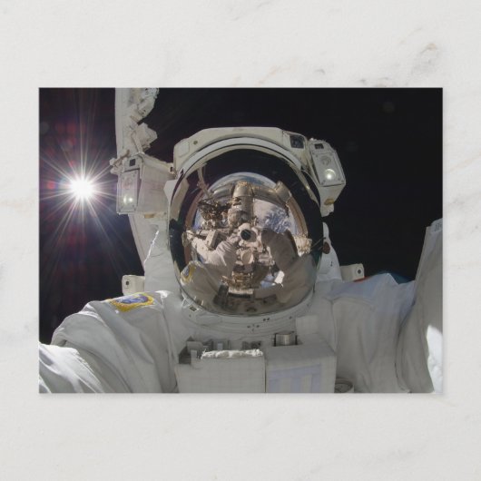 Astronaut selfie II Briefkaart (Voorkant)