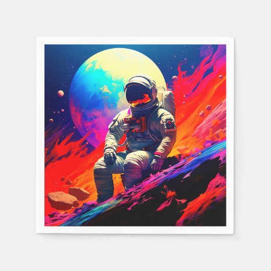 Astronaut Servet (Voorkant)