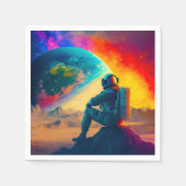 astronaut servet (Voorkant)