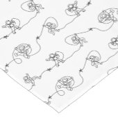 Astronaut Short Table Runner Korte Tafelloper (Hoek)