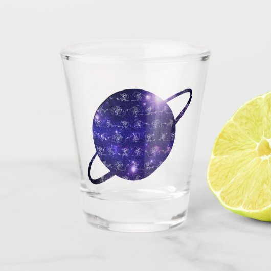 Astronaut Shot Glass Glas (Voorkant)