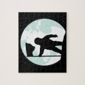 Astronaut Silhouette Legpuzzel (Verticaal)