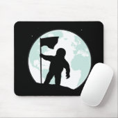 Astronaut Silhouette Muismat (Met muis)