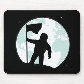 Astronaut Silhouette Muismat (Voorkant)