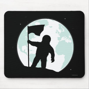 Astronaut Silhouette Muismat