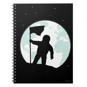 Astronaut Silhouette Notitieboek