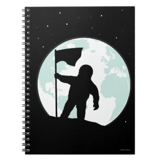 Astronaut Silhouette Notitieboek
