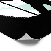 Astronaut Silhouette Poster (Hoek)