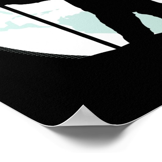 Astronaut Silhouette Poster (Hoek)